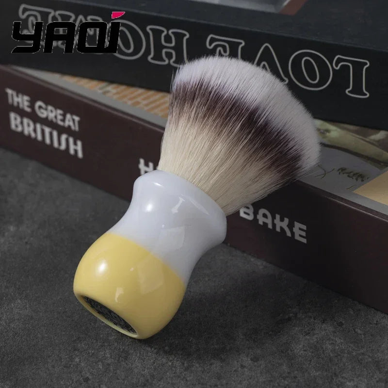YAQI Naicha Synthetic Hair Men's Wet Shaving Brush 26mm