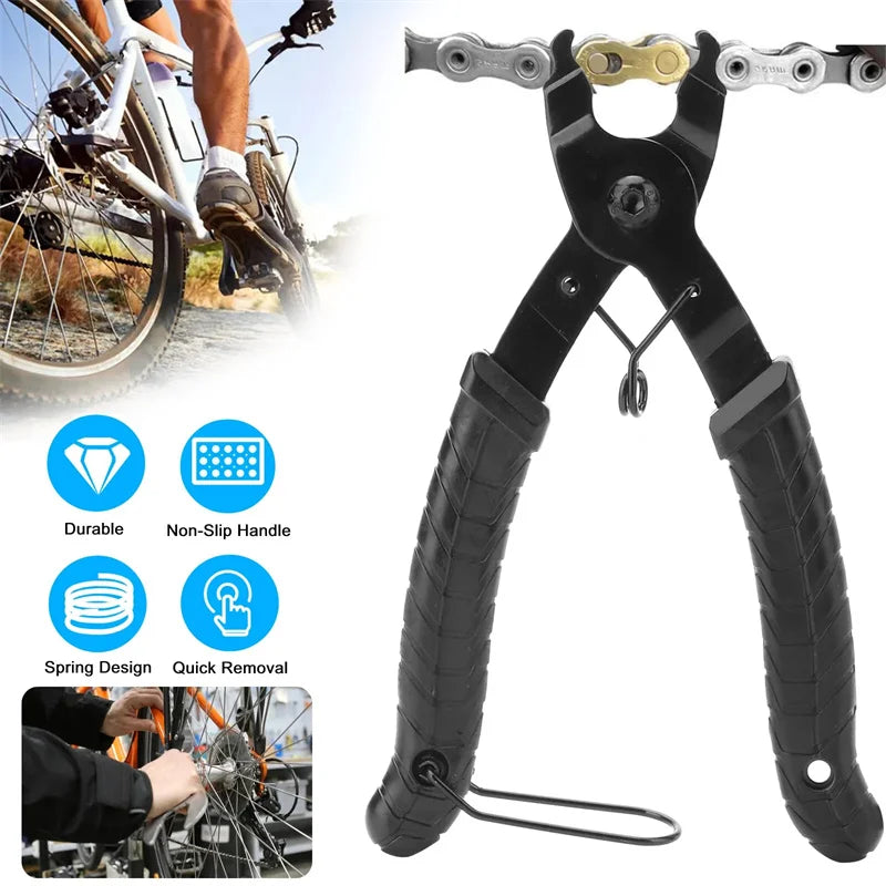2-in-1 Bike Chain Master Link Pliers – Quick Release Tool