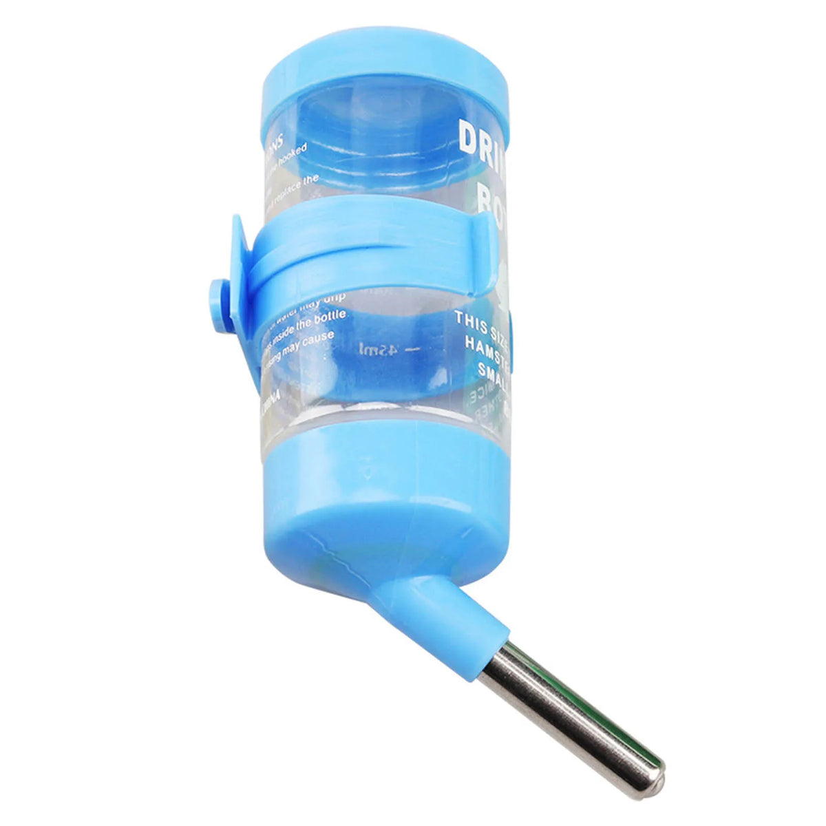 No-Drip Hamster Water Bottle 80/125ml – Small Animal Dispenser