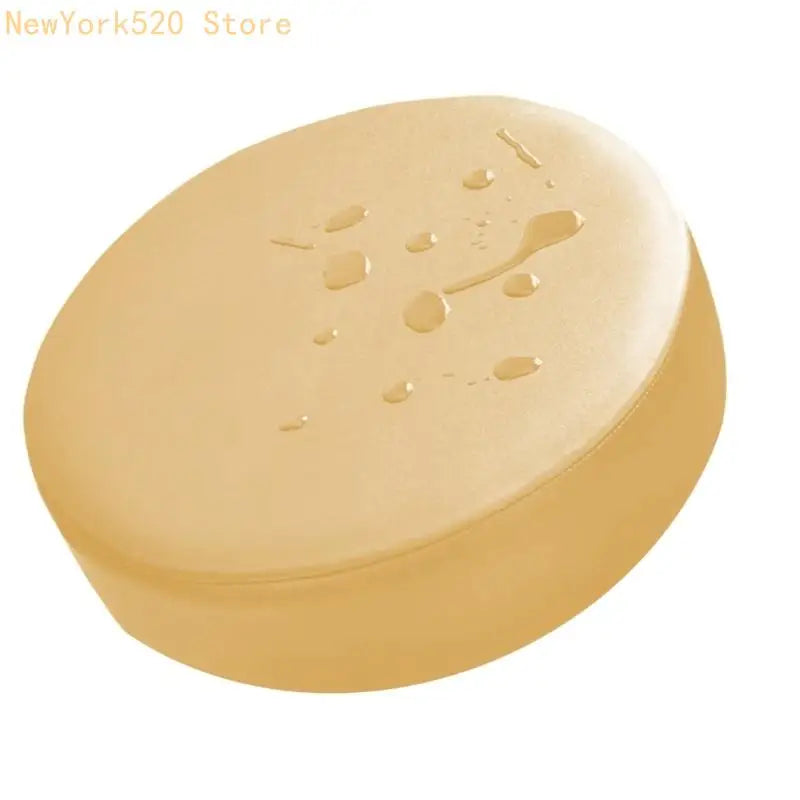 Elastic Faux Leather Round Stool Cover – Waterproof Slipcover