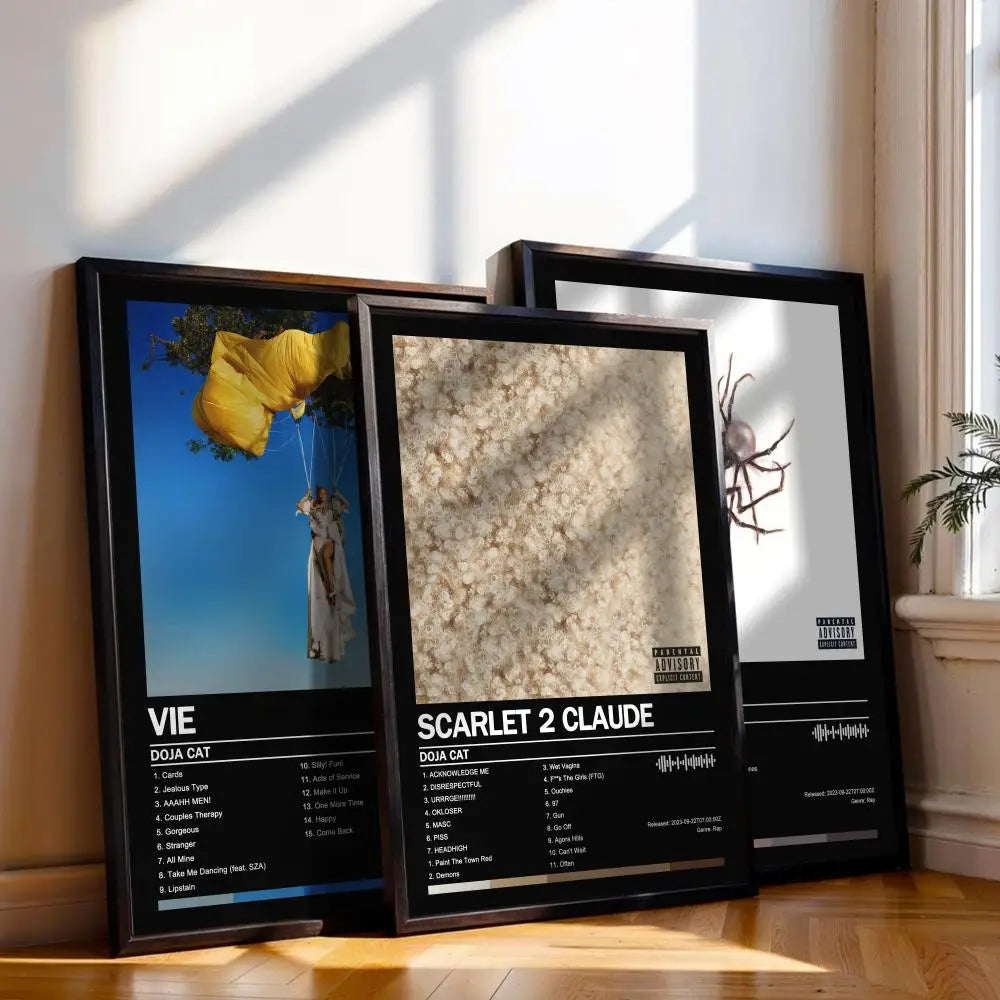 Doja Cat Vie Music Album Poster – Canvas Print Wall Art