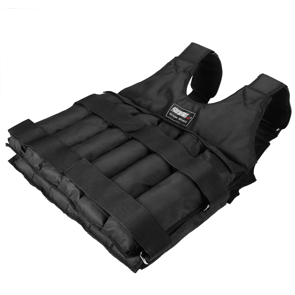Adjustable Weighted Vest 3–35kg | Running & Weight Training