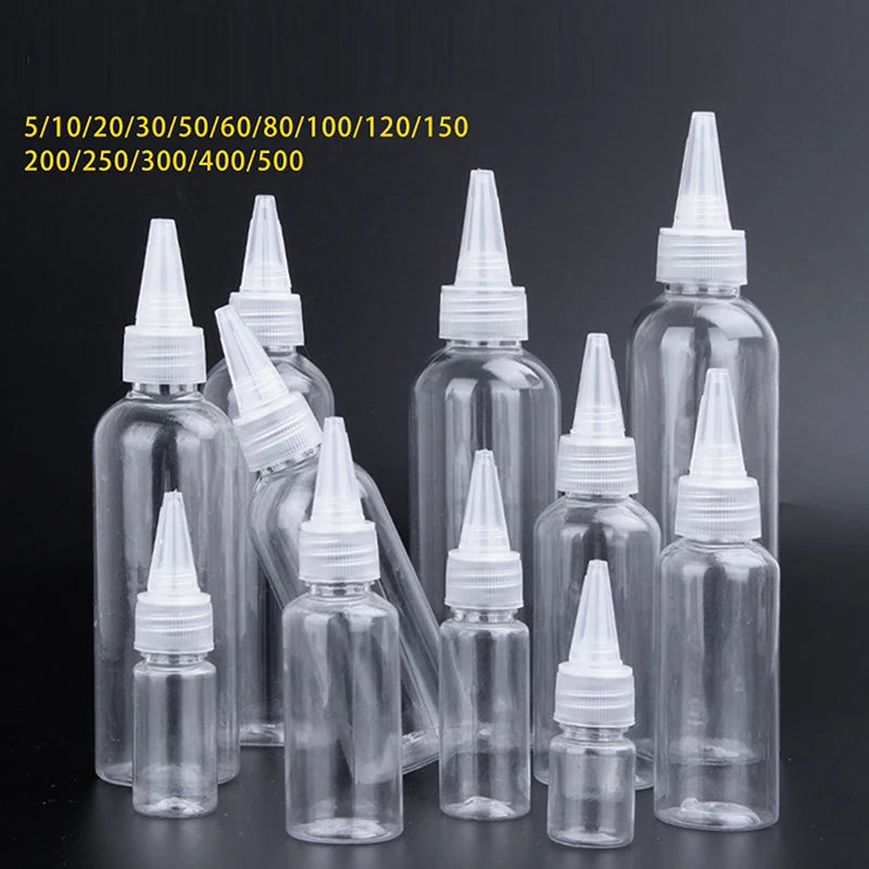 Plastic Squeeze Dropper Bottles with Screw Cap 10–200ml