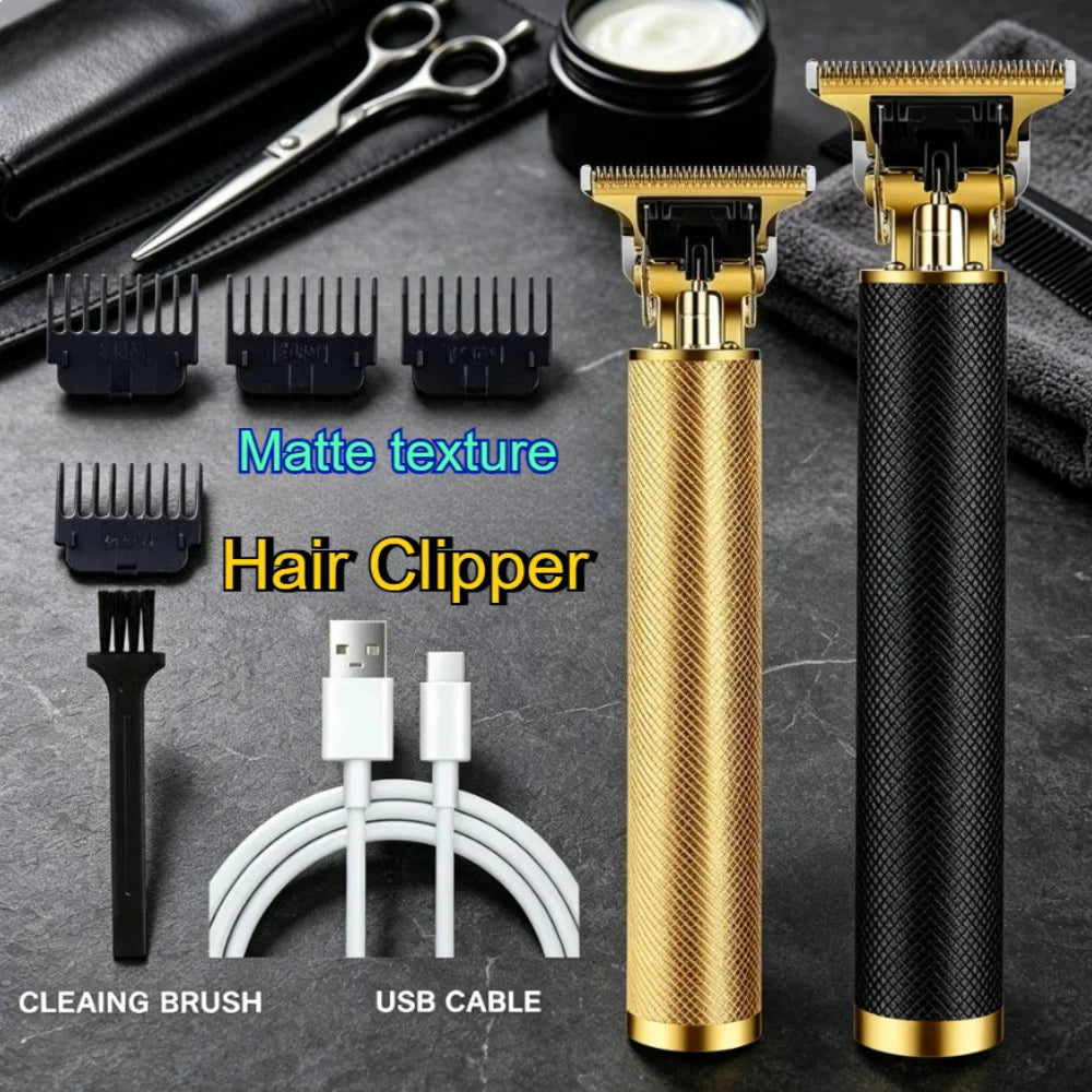 XMSJ T9 Cordless Hair Clipper & Beard Trimmer – USB Charging