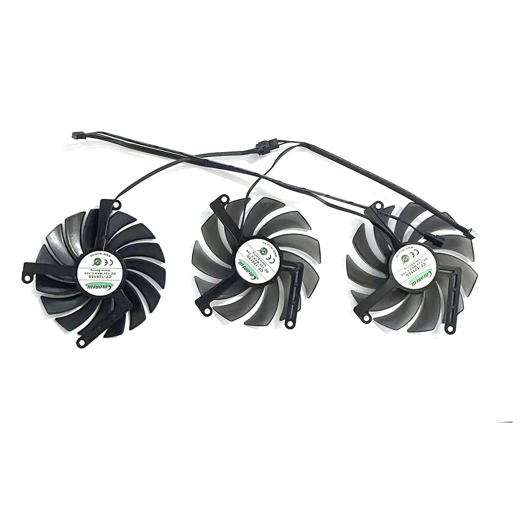 Inno3D RTX 4070 Ti/Super/4060 Ti Replacement Cooling Fan CF-12915S