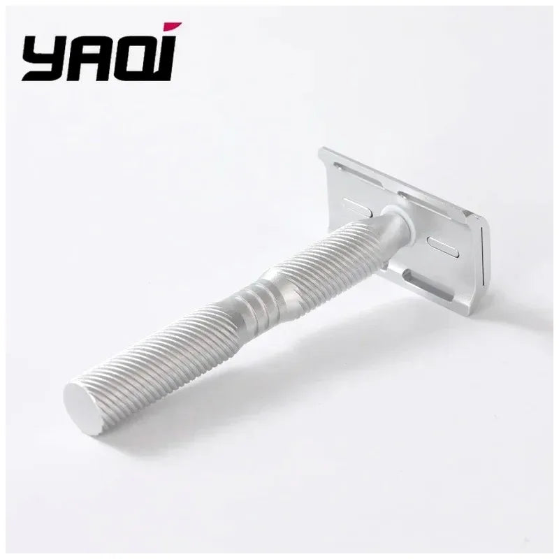 YAQI Ghost Aluminum Safety Razor – Lightweight Wet Shave