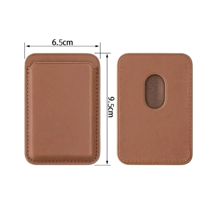 MagSafe Leather Wallet Case Card Holder – iPhone 12 to 17