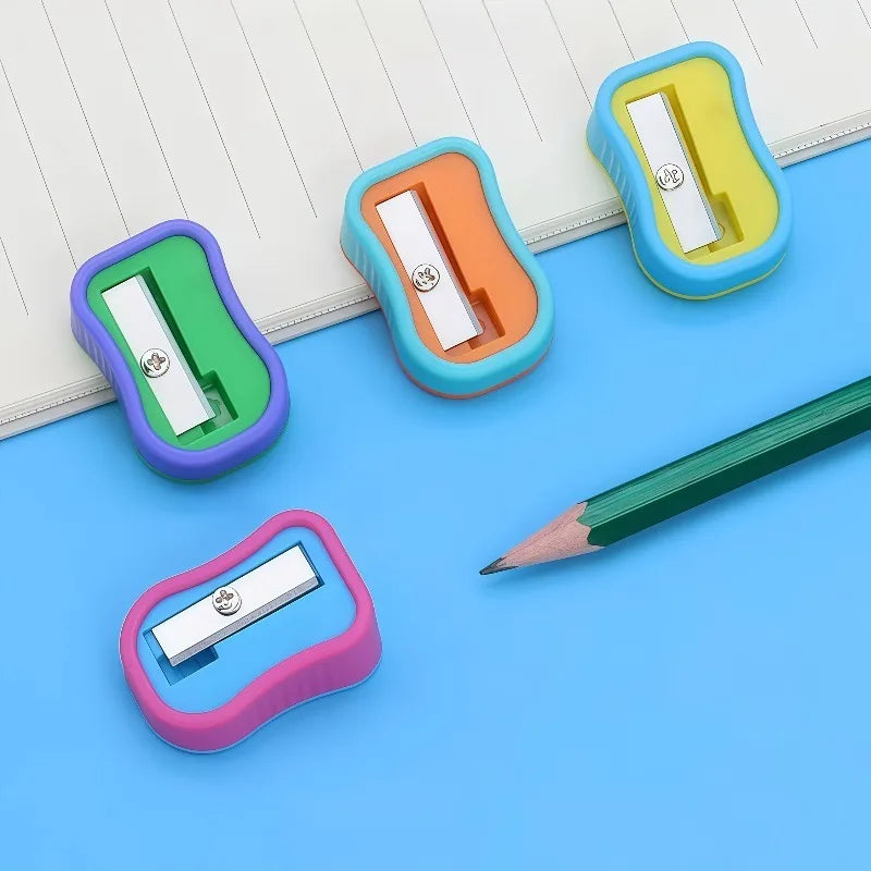 Color Pen Roller & Pencil Sharpener Set 2/4pcs – School Supplies