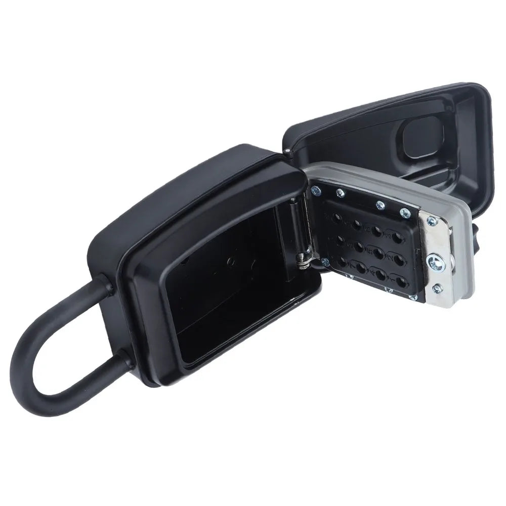 Wall Mounted 12-Digit Combination Key Lock Box – Aluminum