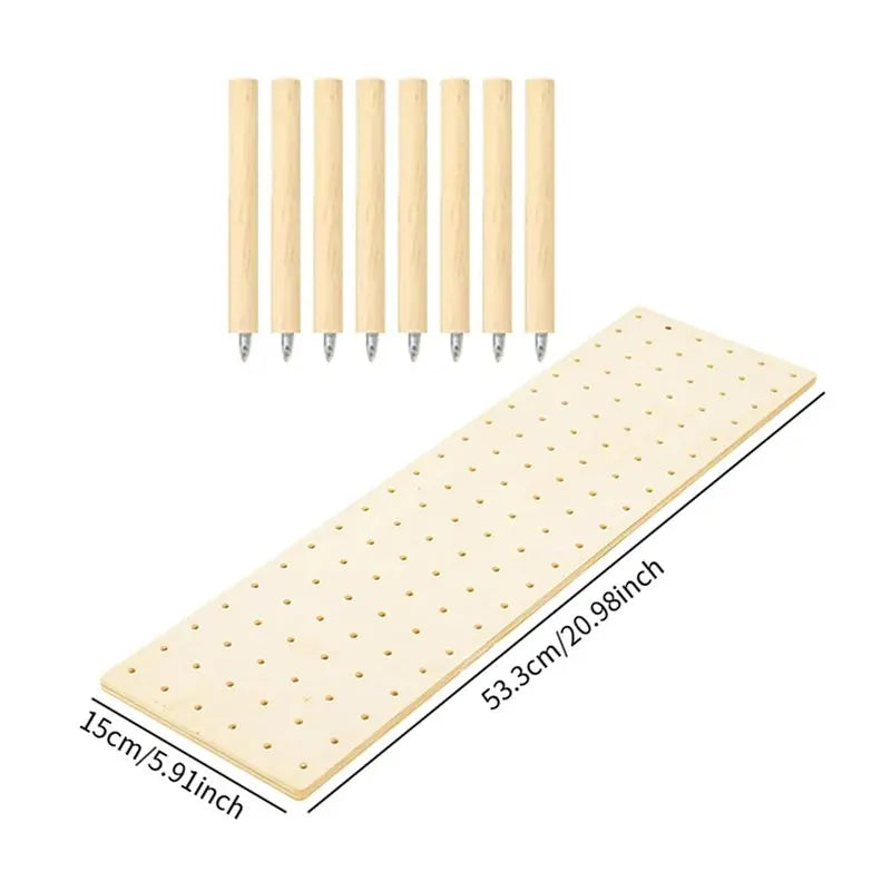 Bamboo Pegboard Drawer Organizer – Dish & Plate Storage