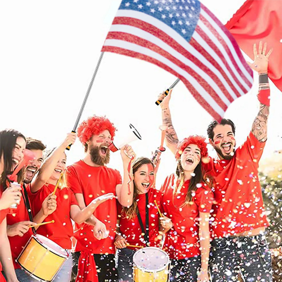 Telescopic Handheld Flag Pole – Portable Stainless Steel Pointer