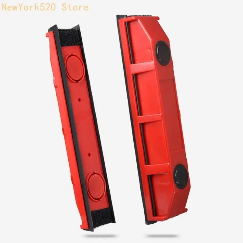 Double-Sided Magnetic Window Cleaner with Microfiber Pads
