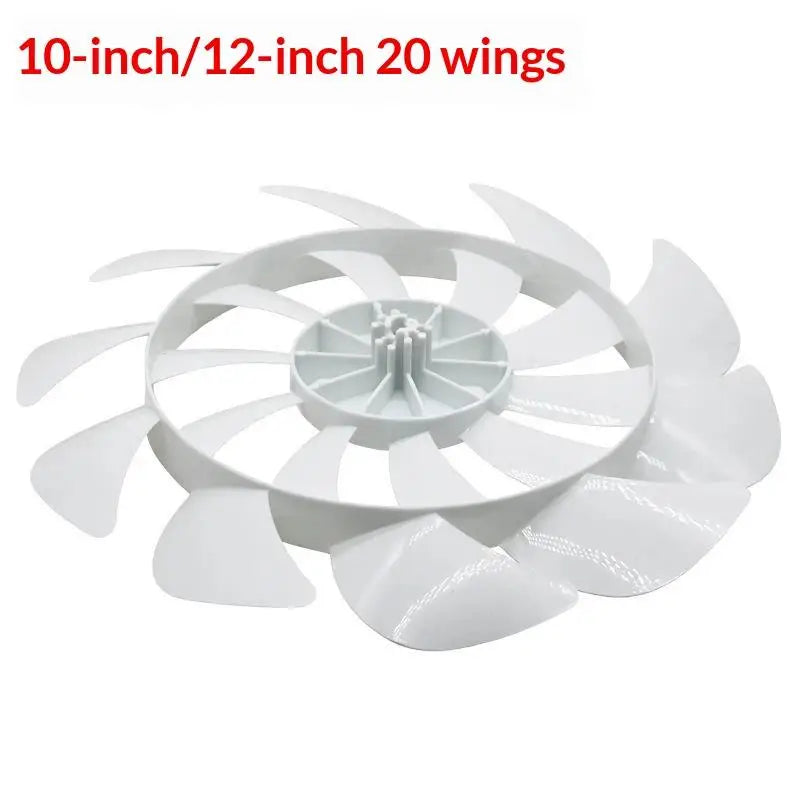 10/12 Inch Universal Replacement Fan Blades – Table & Floor Fans