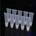 10Pcs Empty Lip Gloss Squeeze Tubes 5/10/15ml Clear