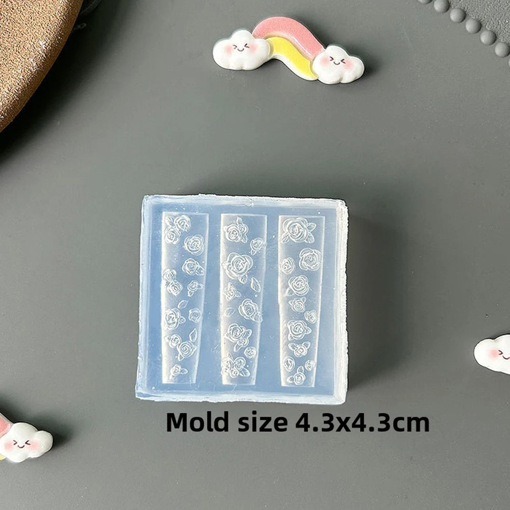 3D Seashell Flower Nail Art Silicone Mold – UV Resin & Gel
