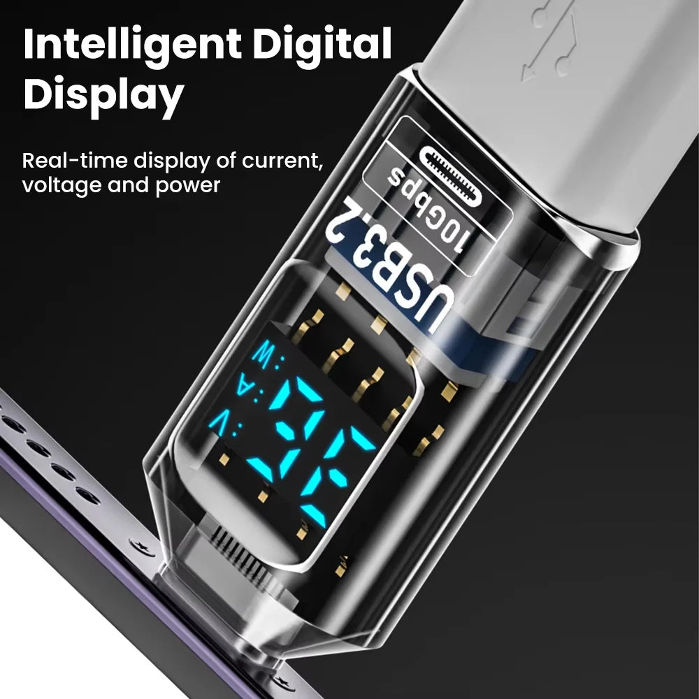 USB 3.2 Digital Display Adapter 10Gbps USB-A to USB-C Converter