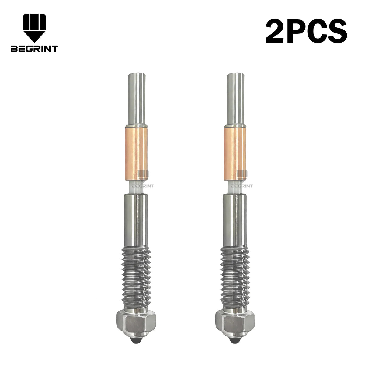 BEGRINT Bimetallic Hotend Nozzle for QIDI Q2 – 0.2–0.8mm