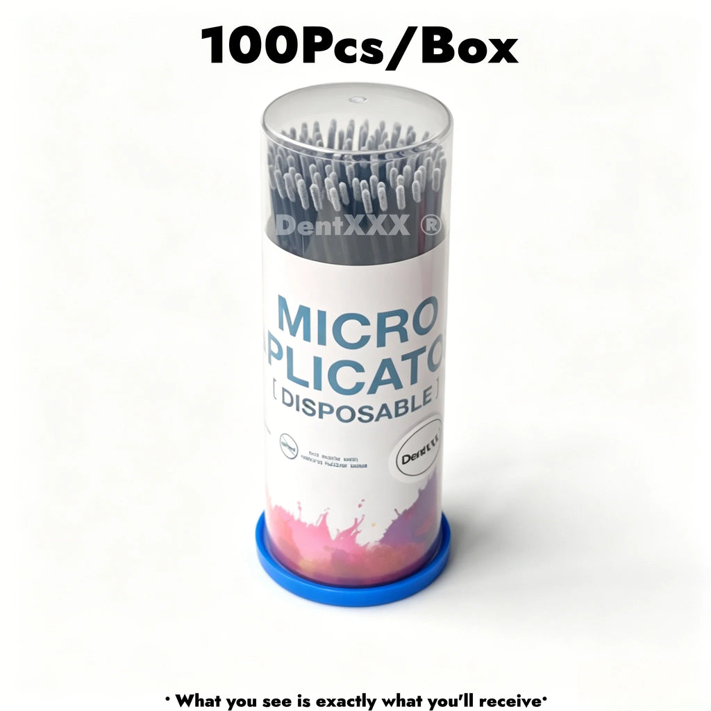 Disposable Micro Applicator Brushes 100pc | Bendable Precision Tips