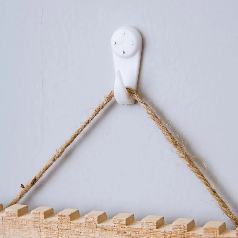 Invisible Wall Hooks & Picture Hangers – No-Drill Nail Kit