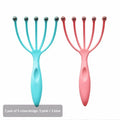 5-Finger Rolling Ball Scalp Massager – Handheld Claw Tool