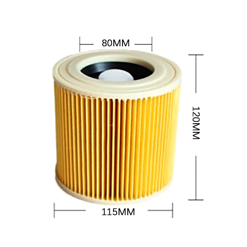 Kärcher WD2 WD3 MV2 MV3 Replacement HEPA Cartridge Filter