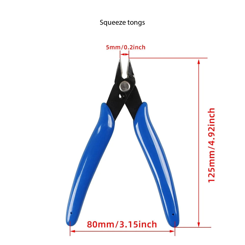 3D Printer Tool Kit – Scraper, Tweezers, Pliers & Deburring
