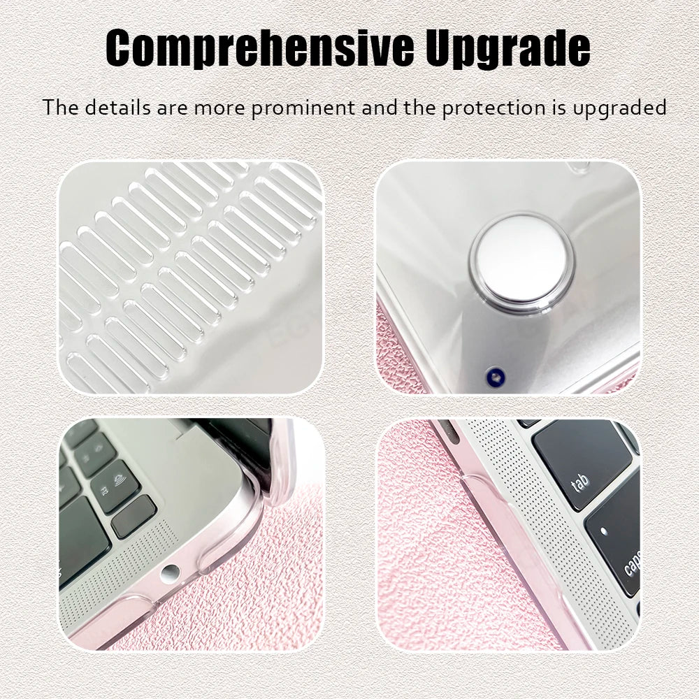 EGYAL MacBook Hard Shell Case – Air 13/15, Pro 14/16 M1–M5
