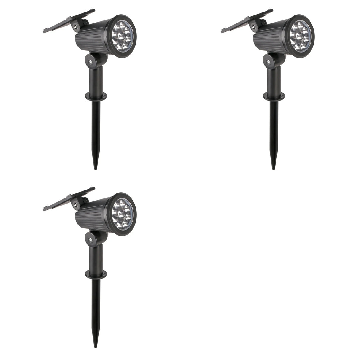 VIBE 9 LED Solar Spotlights Outdoor IP65 Garden Landscape Lights