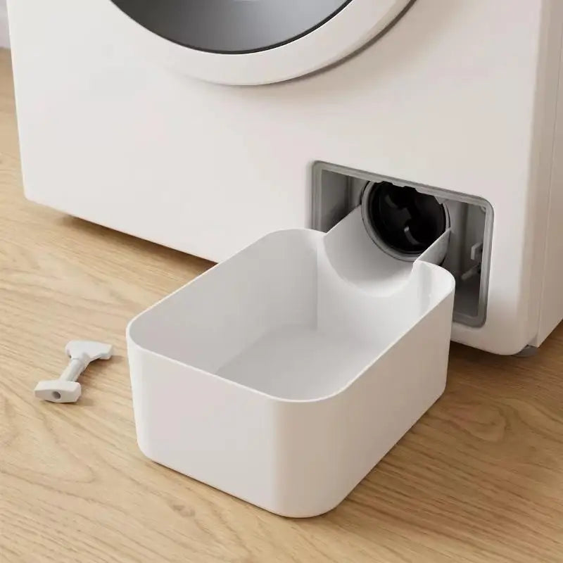 Washing Machine Drain Funnel Tray – Lint Filter Water Catch
