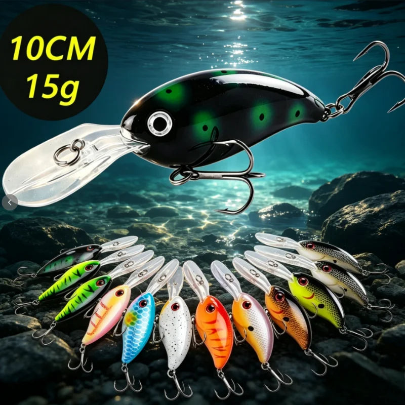 Mini Crank Fishing Lure Set 3/5/8PCS – Swimbait Minnow Wobble