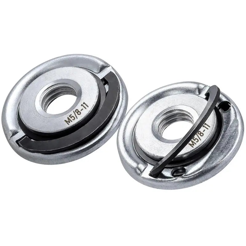 4-Pack Quick Change Angle Grinder Flange Lock Nuts 5/8-11