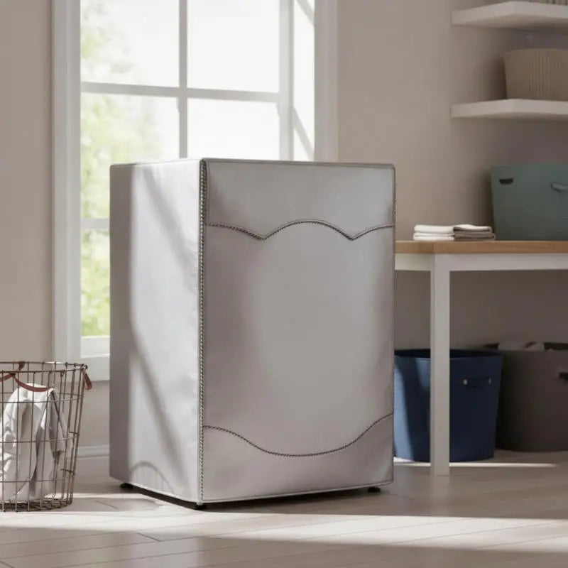 Universal Silver Washing Machine Cover – Waterproof Front Load