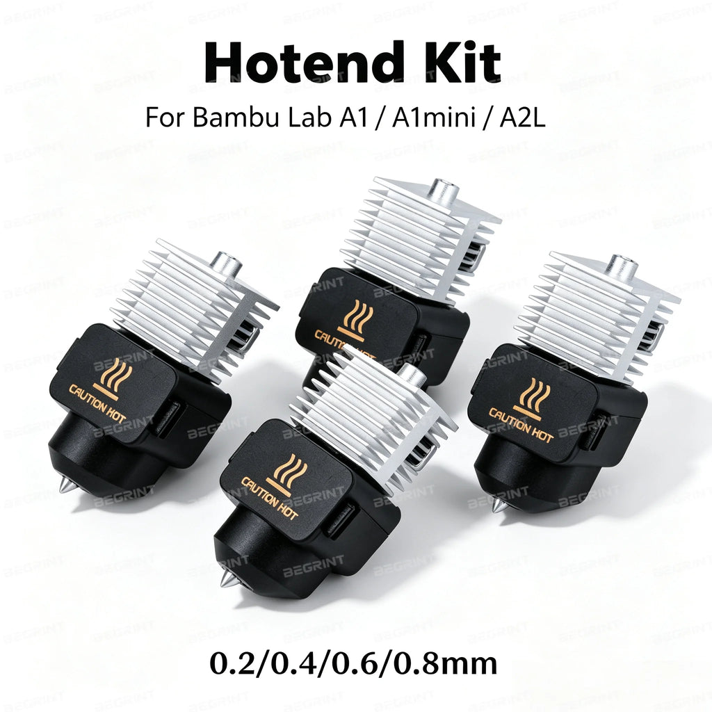 BEGRINT Hotend for Bambu Lab A1/A1 Mini/A2L + Silicone Socks