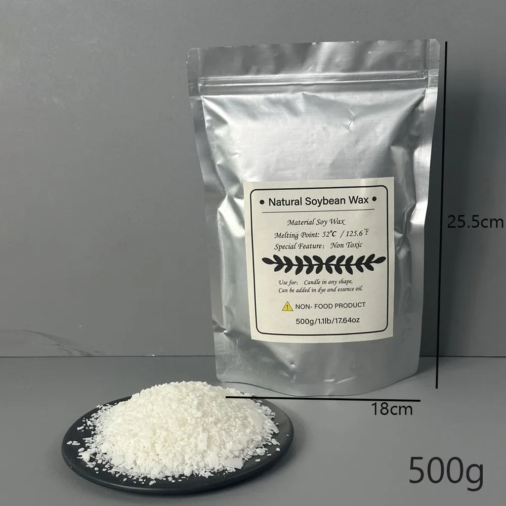 Pure Soy Wax for Candle Making – 100g to 1kg DIY Craft Wax