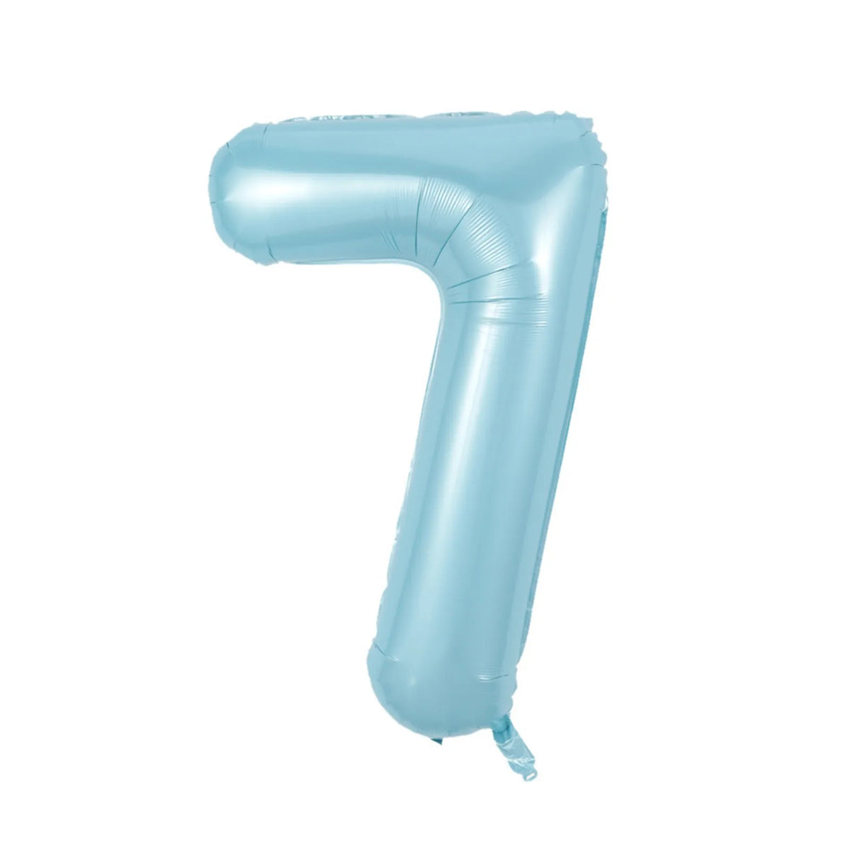40-Inch Pearl Blue Number Foil Balloon Digits 0–9 Party Décor
