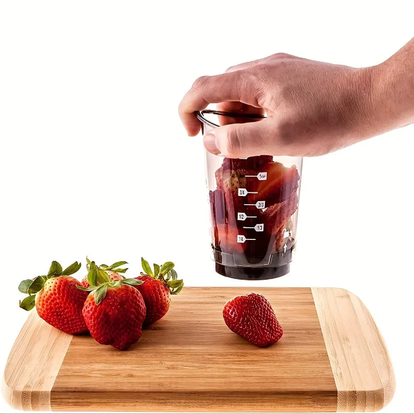 Vegetable Chopper Cutting Cup – Slice, Dice & Chop | Chop2Cup