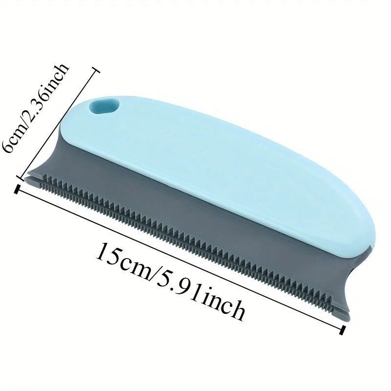Pet Hair Removal Brush – Rubber Bristles for Cats & Dogs