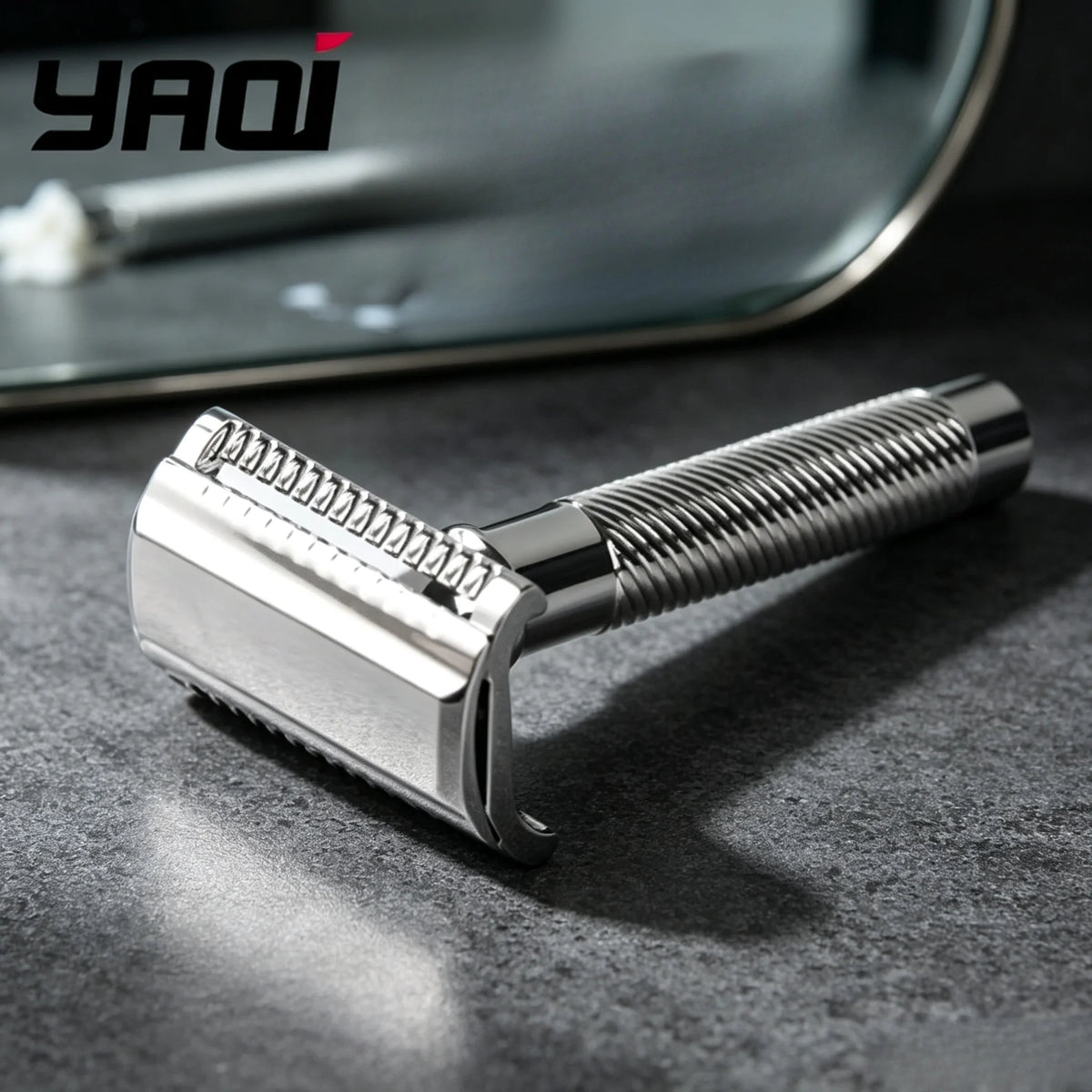 Yaqi Slant 37 Stainless Steel Safety Razor for Men