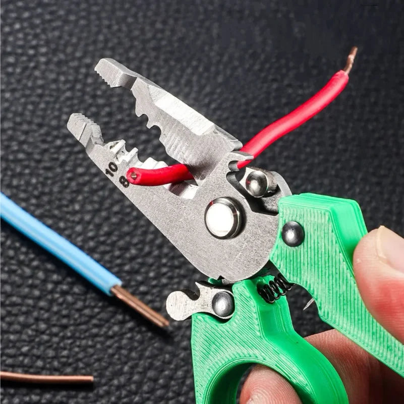 Mini Wire Stripper Crimping Tool – Multifunctional Cable Cutter