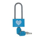 Minimalist Copper ABS Love Lock Couple Padlock – Keepsake