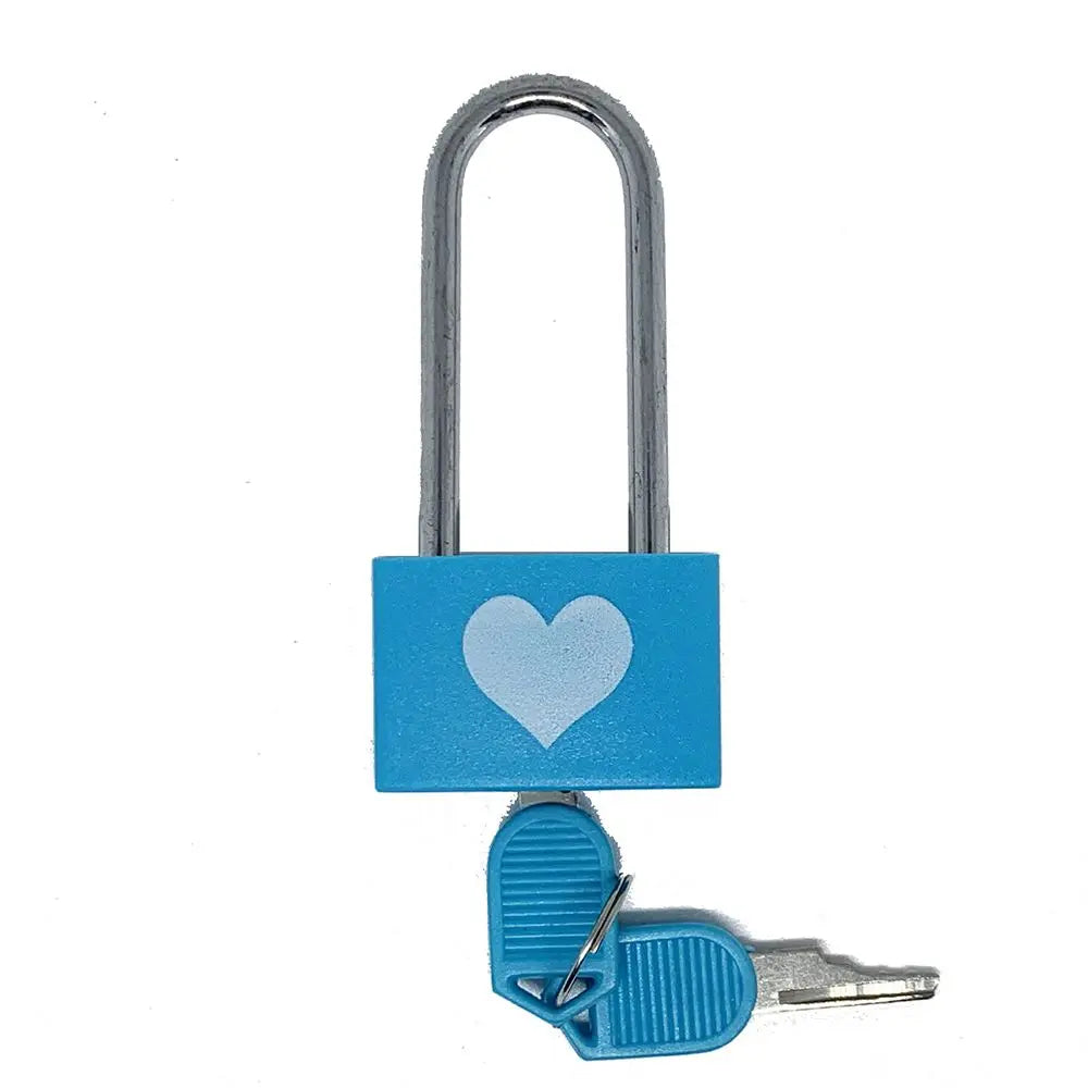 Minimalist Copper ABS Love Lock Couple Padlock – Keepsake
