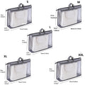 Transparent Handbag Dust Bags 5-Pack – Closet Storage Organizer