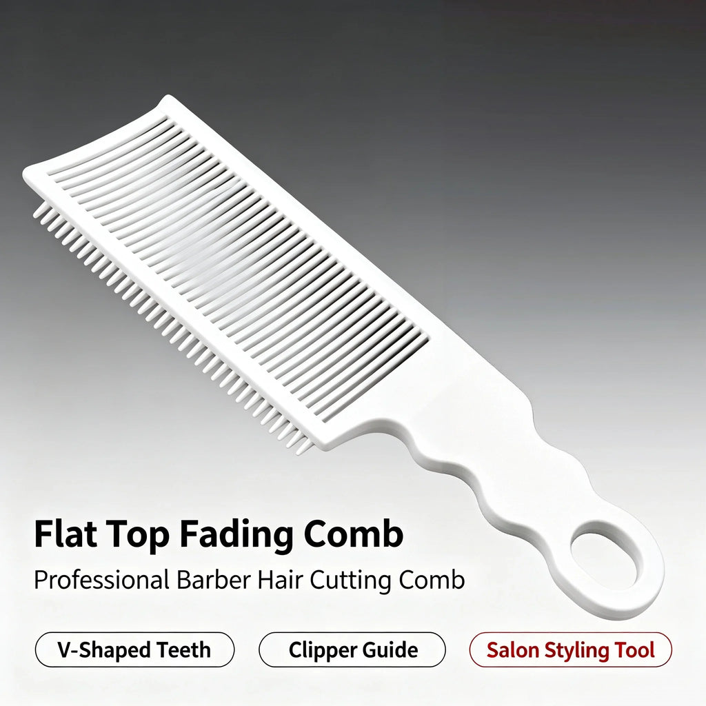 Professional Flat Top Fade Barber Comb | Hair Clipper Guide