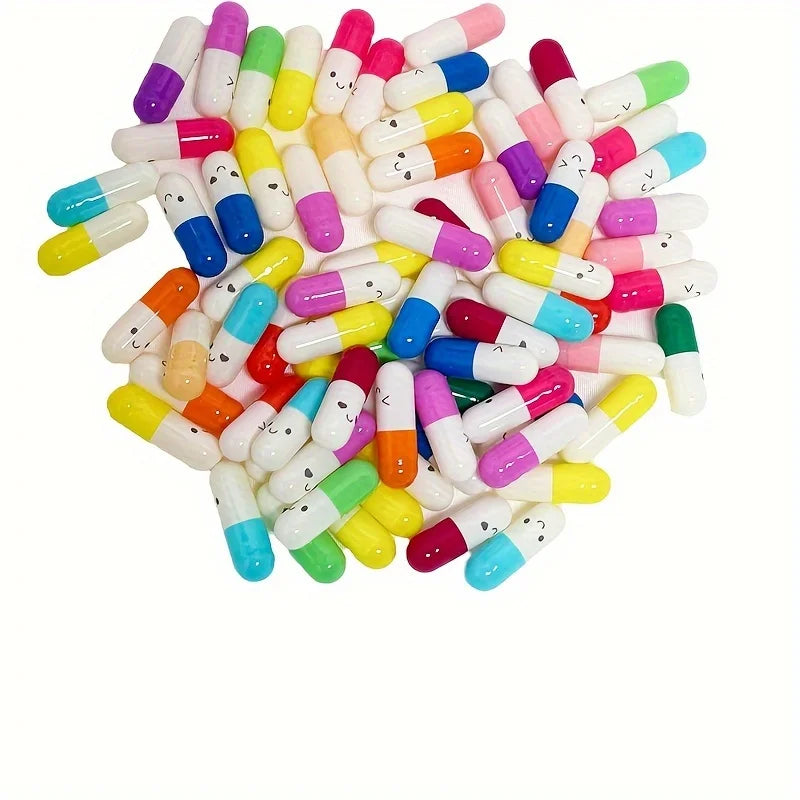 Cute Capsule Message Notes 10/20pc – Pill Love Letter Gift