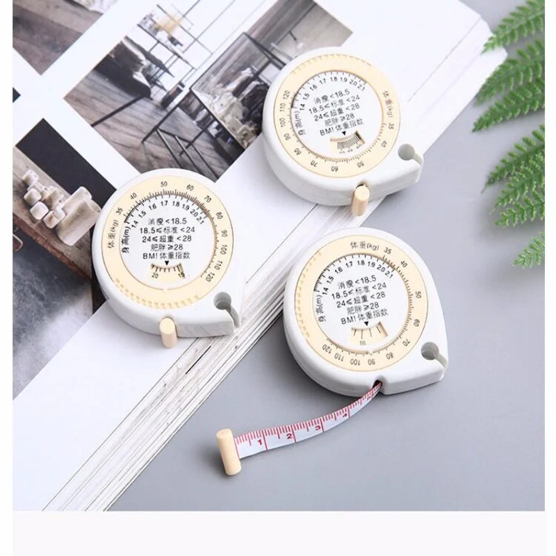 1.5M BMI Body Tape Measure – Retractable Soft Ruler
