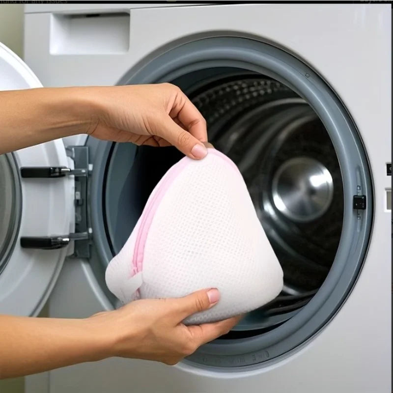 Semicircular Bra Laundry Bag – Protects Delicates & Socks