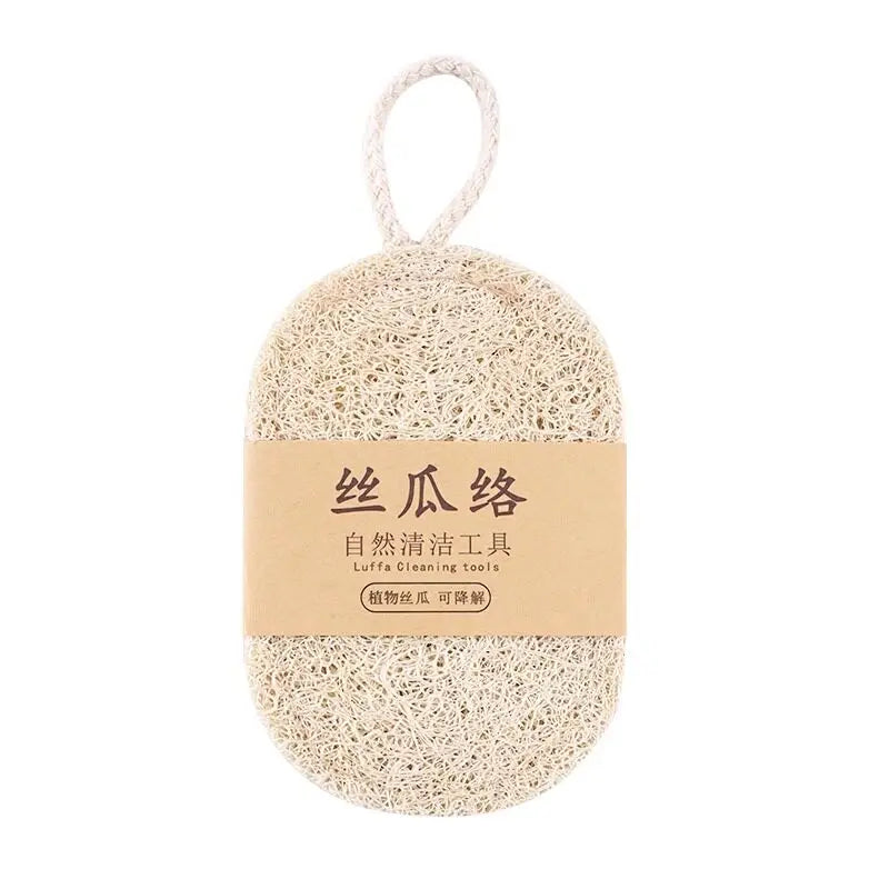 Thickened Loofah Kitchen Scrubber – Eco-Friendly Dish Sponge