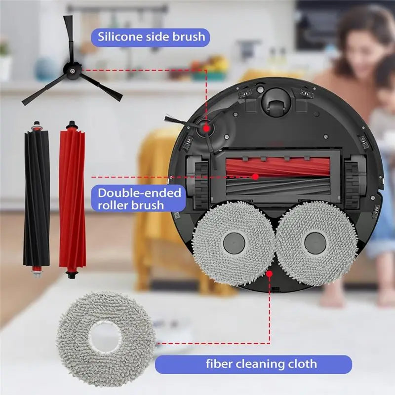 Roborock Qrevo Master Replacement Parts – Brush, Filter & Mop