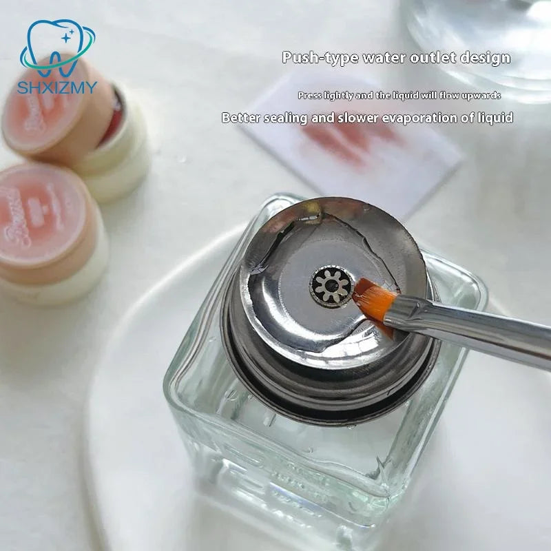 Refillable Glass Pump Dispenser Bottle – Nail Art & Makeup