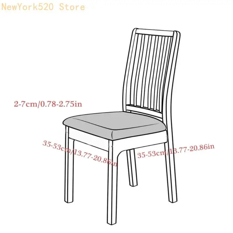 Elastic Chair Cover Protector – Spandex Stretch, Easy Clean